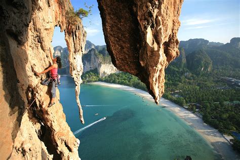 Das Railay Beach: Ein Paradies für Kletterer und Sonnenanbeter!